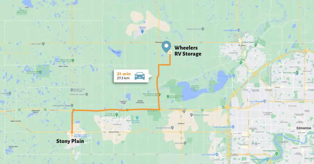 Stony Plain Vehicle Storage Facility