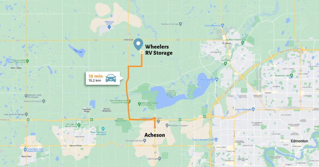 Acheson Vehicle Storage Facility